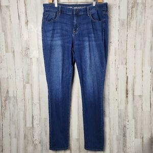 Old Navy Super Skinny Mid Rise Jeans Blue Size 12